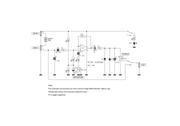 MXR Distortion+ schematic circuit diagram